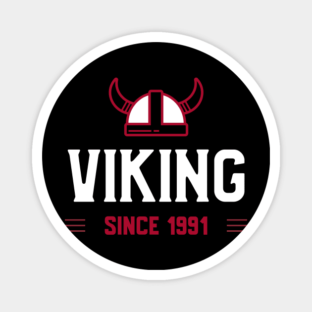 Viking Since 1991 Magnet by SybaDesign